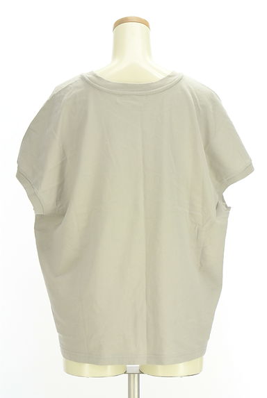 クリックで大画像表示 ZUCCa(ズッカ)の古着「フロントプリントフレンチスリーブトップス(カットソー・プルオーバー)」大画像2へ