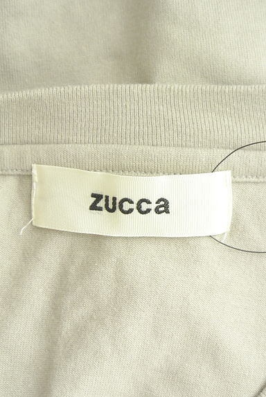 クリックで大画像表示 ZUCCa(ズッカ)の古着「フロントプリントフレンチスリーブトップス(カットソー・プルオーバー)」大画像6へ