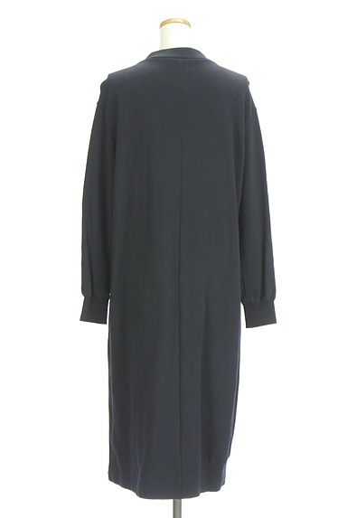ZUCCa（ズッカ）の古着「ダブルファスナースウェットミモレワンピ（ワンピース・チュニック）」大画像２へ