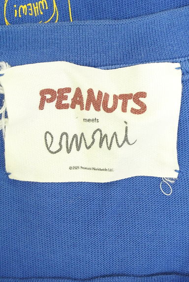クリックで大画像表示 emmi atelier(エミ アトリエ)の古着「PEANUTSコラボプリントロンT(Tシャツ)」大画像6へ
