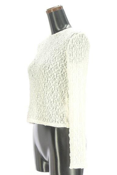 emmi atelier（エミ アトリエ）の古着「バックボタンレーストップス（カットソー・プルオーバー）」大画像３へ