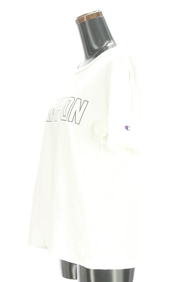 クリックで大画像表示 FRAY I.D(フレイアイディー)の古着「ChampionコラボロゴTシャツ(Tシャツ)」大画像3へ
