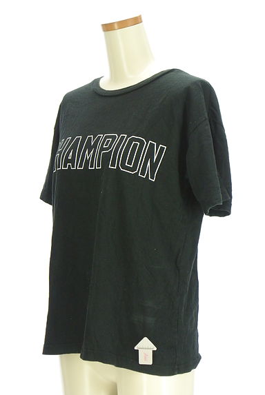 クリックで大画像表示 FRAY I.D(フレイアイディー)の古着「Champion ロゴTシャツ(Tシャツ)」大画像4へ