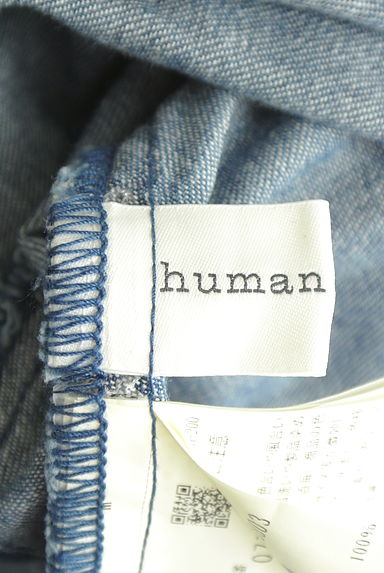 HUMAN WOMAN（ヒューマンウーマン）の古着「ドルマンデニムブラウス（ブラウス）」大画像６へ