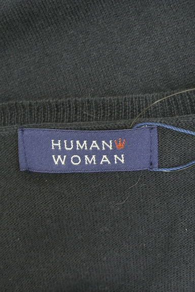 HUMAN WOMAN（ヒューマンウーマン）の古着「膝下丈ニットワンピース（ワンピース・チュニック）」大画像６へ