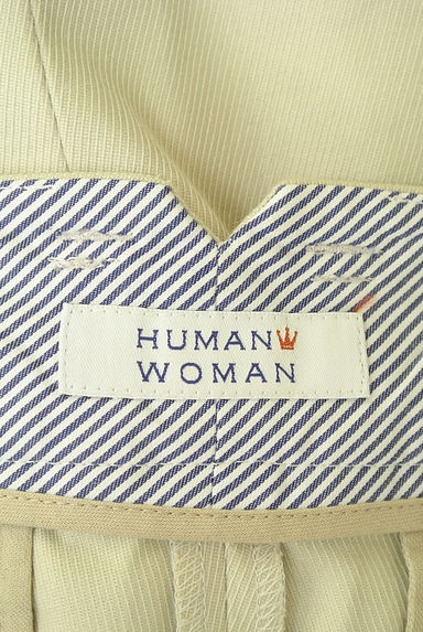 クリックで大画像表示 HUMAN WOMAN(ヒューマンウーマン)の古着「センターシームワイドパンツ(パンツ)」大画像6へ