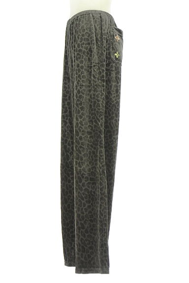 伊太利屋（イタリヤ）の古着「レオパード柄ベロアパンツ（パンツ）」大画像３へ