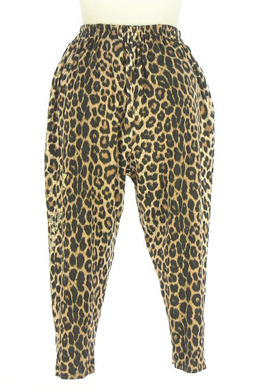 伊太利屋（イタリヤ）の古着「レオパード柄ストレッチテーパードパンツ（パンツ）」大画像２へ