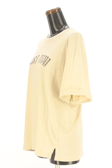 クリックで大画像表示 Samansa Mos2(サマンサモスモス)の古着「オーバーサイズロゴTシャツ(Tシャツ)」大画像3へ