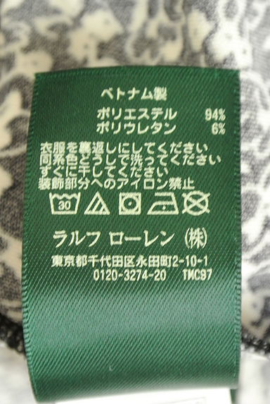 クリックで大画像表示 POLO RALPH LAUREN(ポロラルフローレン)の古着「Ralph Lauren 花柄カシュクールプルオーバー(カットソー・プルオーバー)」大画像5へ