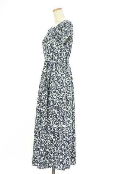 URBAN RESEARCH Sonny Label（サニーレーベル）の古着「ベルト付き花柄ロングシャツワンピース（ワンピース・チュニック）」大画像３へ