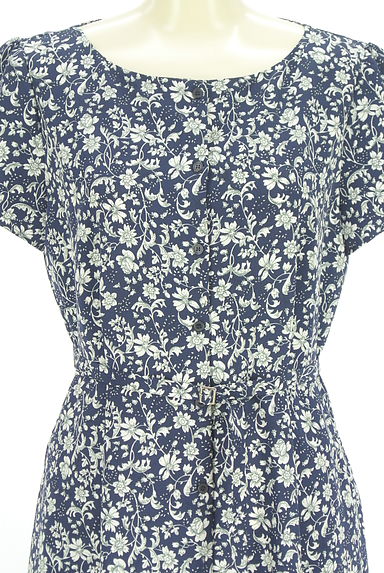 URBAN RESEARCH Sonny Label（サニーレーベル）の古着「ベルト付き花柄ロングシャツワンピース（ワンピース・チュニック）」大画像４へ
