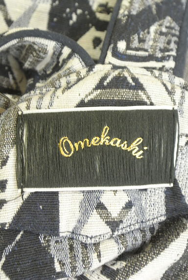 クリックで大画像表示 Omekashi(オメカシ)の古着「幾何柄ツイードオーバーオール(オーバーオール・サロペット)」大画像6へ