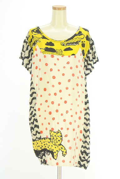 TSUMORI CHISATO（ツモリチサト）の古着「ヒョウプリントチュニック（ワンピース・チュニック）」大画像１へ