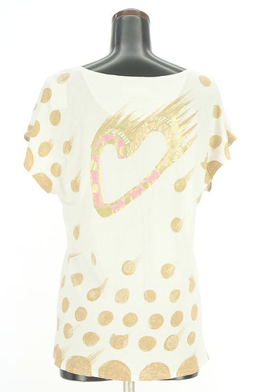 クリックで大画像表示 TSUMORI CHISATO(ツモリチサト)の古着「箔プリントフレンチスリーブTシャツ(Tシャツ)」大画像2へ