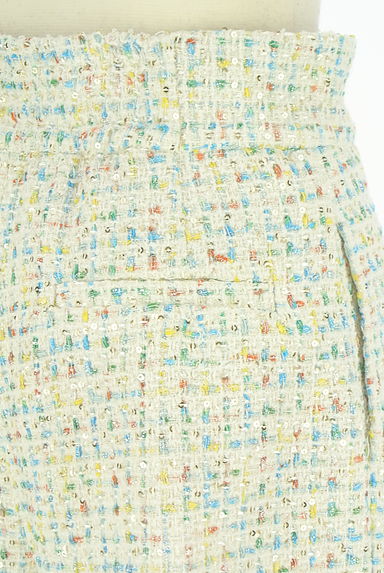 クリックで大画像表示 dazzlin(ダズリン)の古着「スパンコールツイードショーパン(ショートパンツ・ハーフパンツ)」大画像4へ