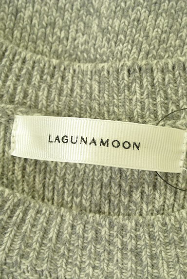 クリックで大画像表示 LagunaMoon(ラグナムーン)の古着「Aラインニットミニワンピース(ワンピース・チュニック)」大画像6へ