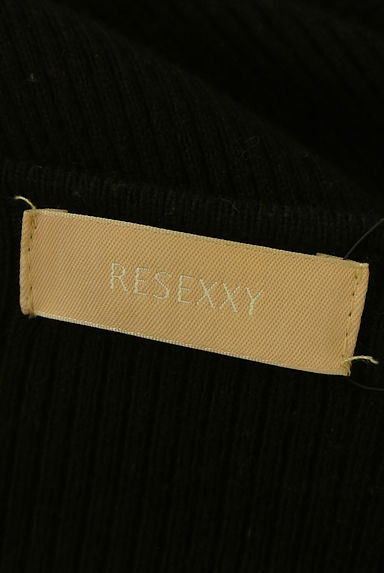 RESEXXY（リゼクシー）の古着「フロントスリットリブニットワンピース（ワンピース・チュニック）」大画像６へ