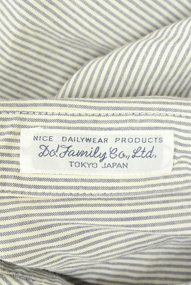 クリックで大画像表示 DO!FAMILY(ドゥファミリー)の古着「ストライプ柄シャツワンピース(ワンピース・チュニック)」大画像6へ