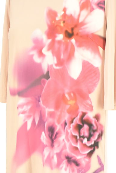 クリックで大画像表示 Rady(レディ)の古着「6分袖花柄ミニワンピース(ワンピース・チュニック)」大画像4へ