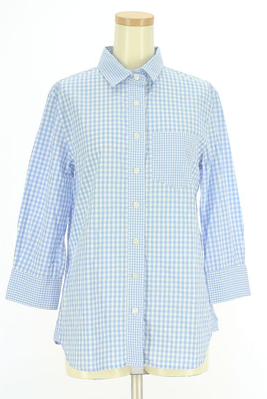 31 Sons de mode（トランテアン ソン ドゥ モード）の古着「ギンガムチェック柄シャツ（カジュアルシャツ）」大画像１へ