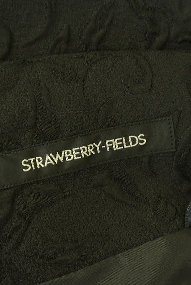 クリックで大画像表示 STRAWBERRY-FIELDS(ストロベリーフィールズ)の古着「凹凸ジャガードロングフレアスカート(ロングスカート・マキシスカート)」大画像6へ