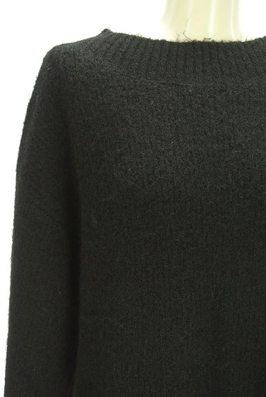 クリックで大画像表示 PROPORTION BODY DRESSING(プロポーションボディドレッシング)の古着「レースレイヤード風ニットワンピース(ワンピース・チュニック)」大画像4へ
