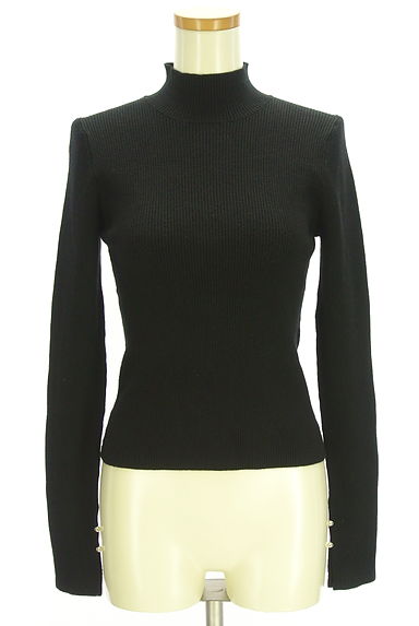 クリックで大画像表示 PROPORTION BODY DRESSING(プロポーションボディドレッシング)の古着「スタンドカラーリブニット(ニット)」大画像1へ