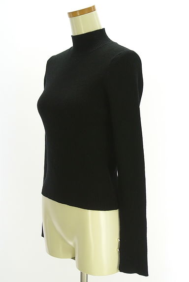 クリックで大画像表示 PROPORTION BODY DRESSING(プロポーションボディドレッシング)の古着「スタンドカラーリブニット(ニット)」大画像3へ