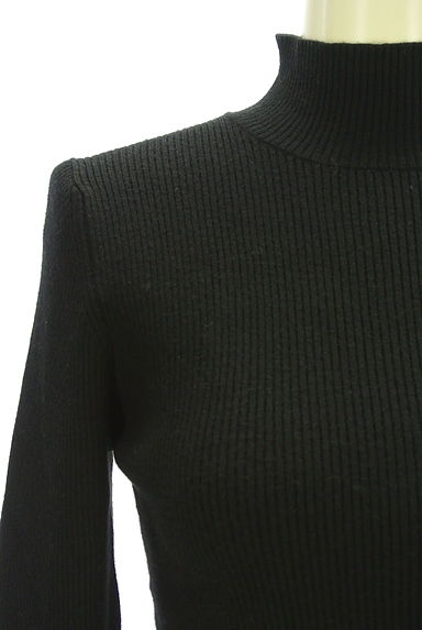 クリックで大画像表示 PROPORTION BODY DRESSING(プロポーションボディドレッシング)の古着「スタンドカラーリブニット(ニット)」大画像4へ