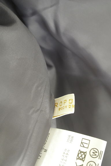 クリックで大画像表示 PROPORTION BODY DRESSING(プロポーションボディドレッシング)の古着「チェック柄両Vノースリワンピース(ワンピース・チュニック)」大画像6へ
