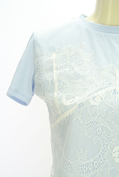 dazzlin（ダズリン）の古着「レースビスチェ風Tシャツ（Ｔシャツ）」大画像４へ