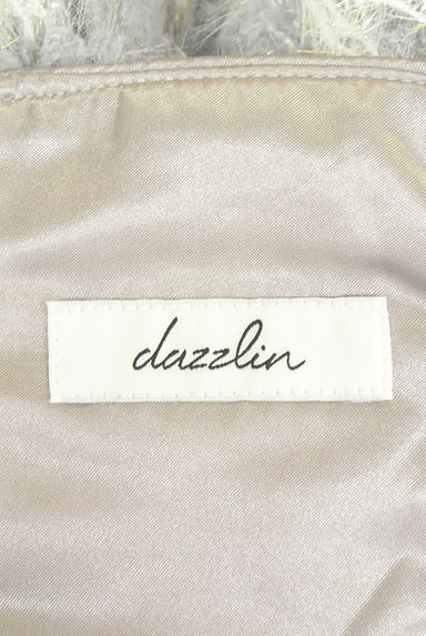 クリックで大画像表示 dazzlin(ダズリン)の古着「ラメMIX起毛チェックロングスカート(ロングスカート・マキシスカート)」大画像6へ