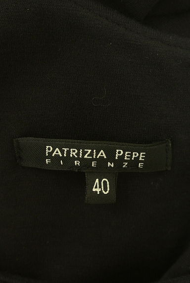 クリックで大画像表示 PATRIZIA PEPE(パトリッツィアペペ)の古着「パワーショルダースリットワンピース(ワンピース・チュニック)」大画像6へ