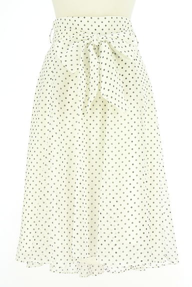 クリックで大画像表示 WILLSELECTION(ウィルセレクション)の古着「ドット柄シフォンフレアスカート(スカート)」大画像1へ