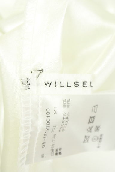 クリックで大画像表示 WILLSELECTION(ウィルセレクション)の古着「ドット柄シフォンフレアスカート(スカート)」大画像6へ