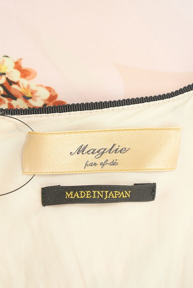 クリックで大画像表示 Maglie le cassetto(マーリエ ル カセット)の古着「Maglie par ef-de 花柄ノースリワンピース(ワンピース・チュニック)」大画像6へ