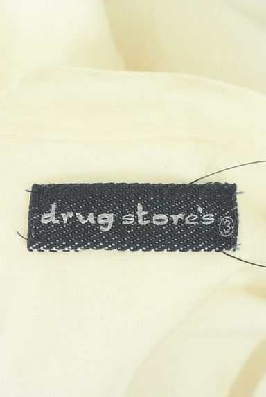 クリックで大画像表示 drug store's(ドラッグストアーズ)の古着「刺繍入りバンドカラーシャツ(ブラウス)」大画像6へ