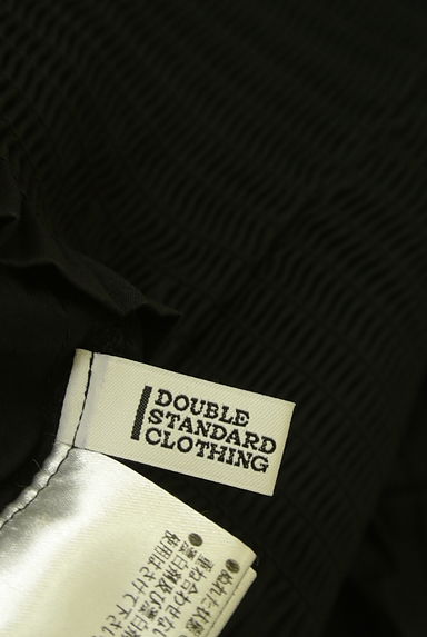 DOUBLE STANDARD CLOTHING（ダブルスタンダードクロージング）の古着「背中開きスタンドカラーシャーリングブラウス（カットソー・プルオーバー）」大画像６へ