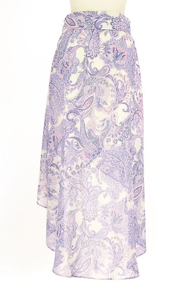 クリックで大画像表示 Rady(レディ)の古着「ペイズリー柄ロングシフォンスカート(スカート)」大画像2へ