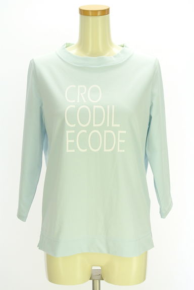 クリックで大画像表示 Crocodile(クロコダイル)の古着「9分袖ロゴTシャツ(Tシャツ)」大画像1へ