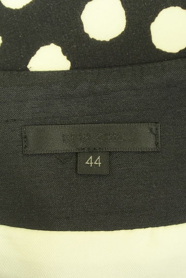 クリックで大画像表示 TO BE CHIC(トゥービーシック)の古着「ドット柄シフォンフリル膝丈スカート(スカート)」大画像6へ