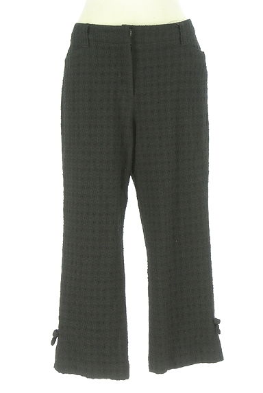 クリックで大画像表示 TO BE CHIC(トゥービーシック)の古着「サイドリボンサブリナパンツ(パンツ)」大画像1へ