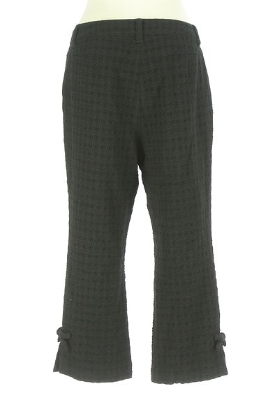 クリックで大画像表示 TO BE CHIC(トゥービーシック)の古着「サイドリボンサブリナパンツ(パンツ)」大画像2へ