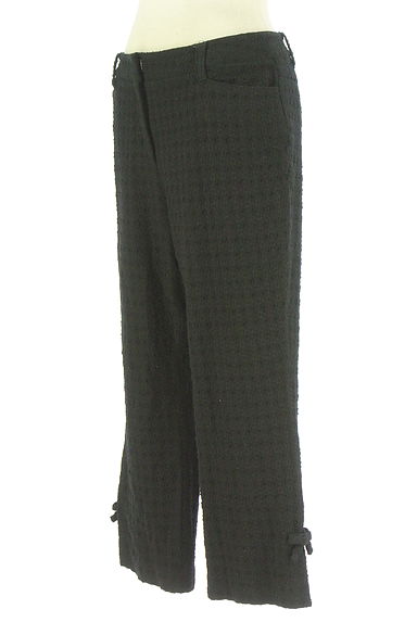 クリックで大画像表示 TO BE CHIC(トゥービーシック)の古着「サイドリボンサブリナパンツ(パンツ)」大画像3へ