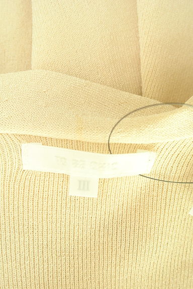 クリックで大画像表示 TO BE CHIC(トゥービーシック)の古着「5分袖フリルニット(ニット)」大画像6へ