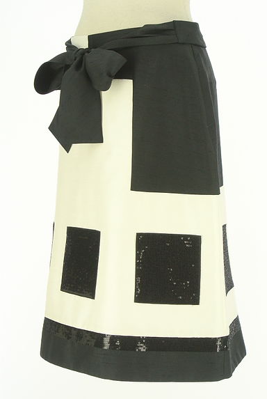 クリックで大画像表示 TO BE CHIC(トゥービーシック)の古着「スパンコールMIX四角模様スカート(スカート)」大画像3へ