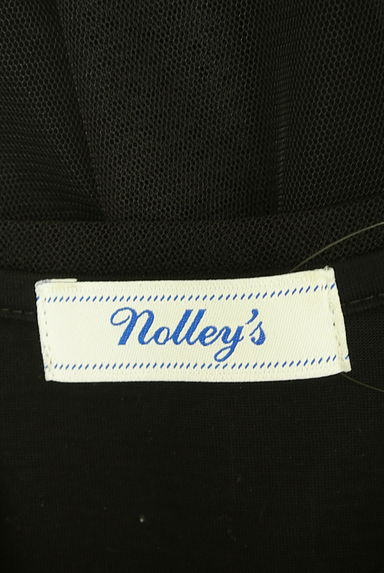 クリックで大画像表示 NOLLEY'S(ノーリーズ)の古着「後ろチュールノースリカットソー(カットソー・プルオーバー)」大画像6へ