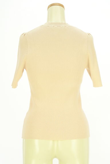 クリックで大画像表示 PROPORTION BODY DRESSING(プロポーションボディドレッシング)の古着「半そでリブニットトップス(ニット)」大画像2へ