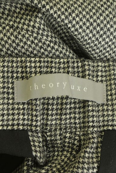 クリックで大画像表示 theory luxe(セオリーリュクス)の古着「千鳥格子柄テーパードパンツ(パンツ)」大画像6へ